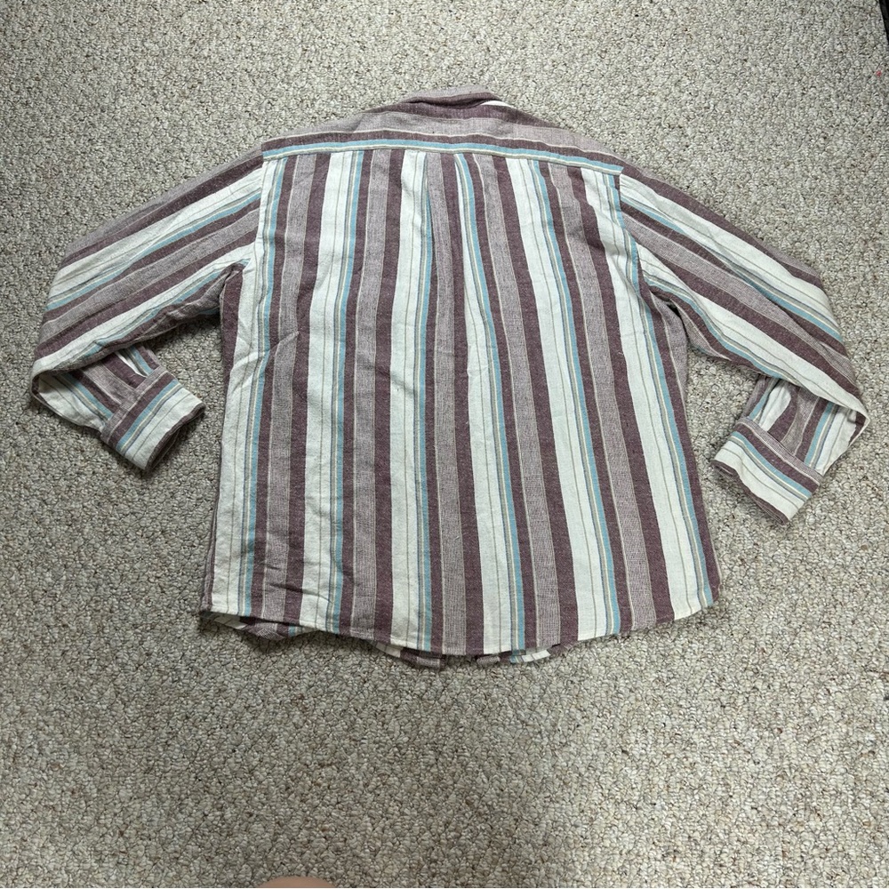 Northwest Territory Vintage Cotton Preshrunk Button Down Long Sleeve Mens Large - Picture 4 of 10